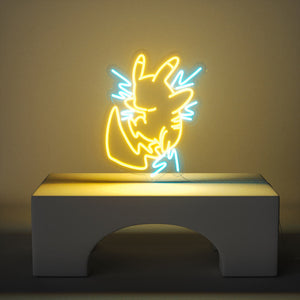 Pikachu-Leuchtreklame
