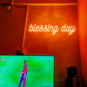 Blessing Day Leuchtreklame