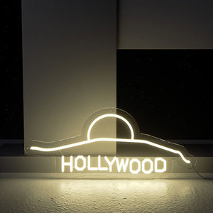 Hollywood-Leuchtreklame