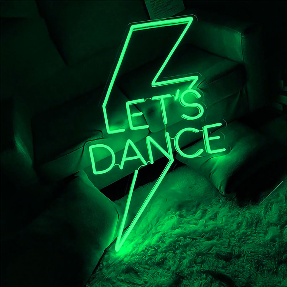 Let's Dance Leuchtreklame